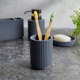 Berkeley Grey Toothbrush Holder