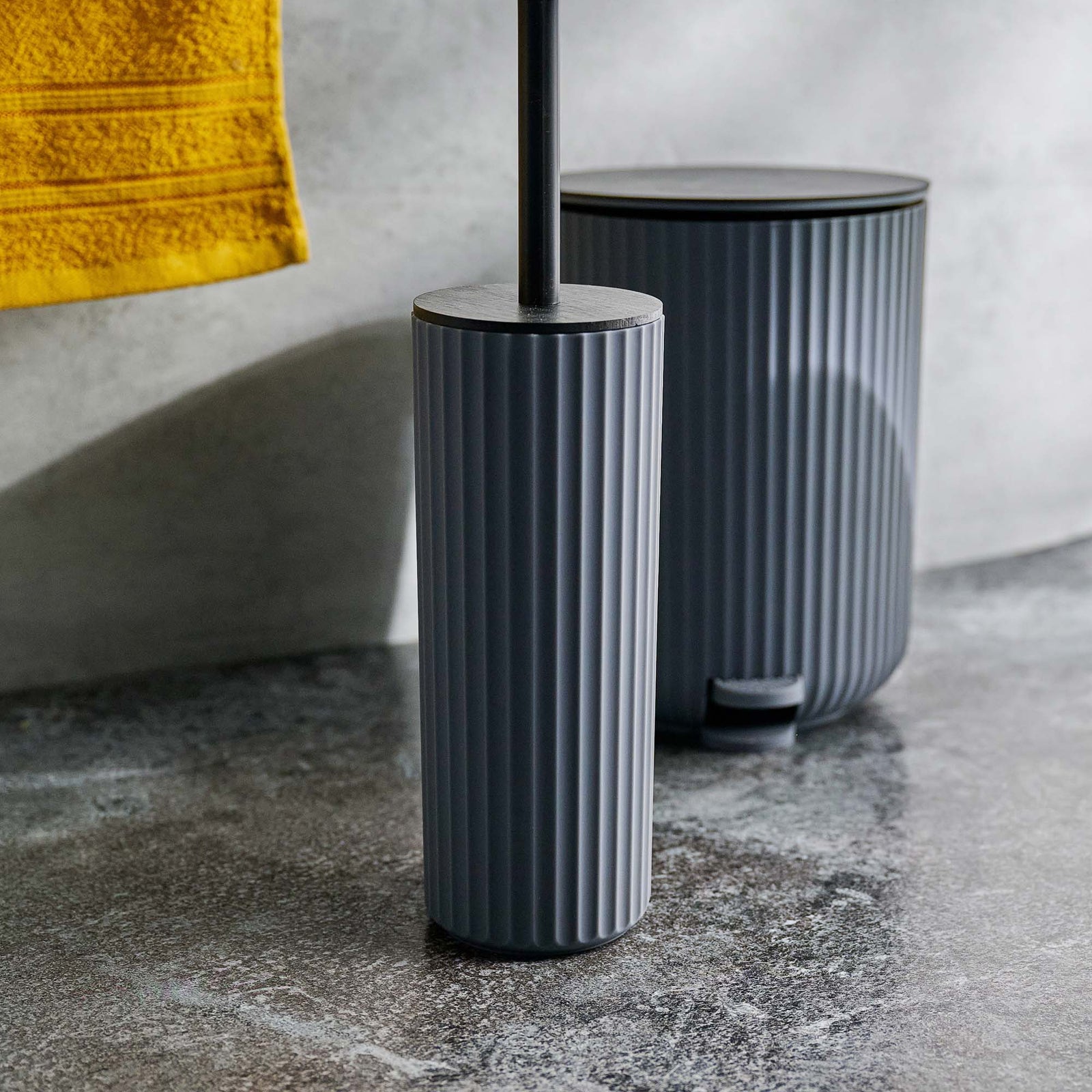 Berkeley Grey Toilet Brush - SALE Berkeley Toilet Brush Grey Accessories Sterling Home 1