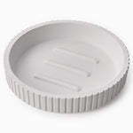 Berkeley White Soap Dish - Berkeley Soap Dish White Accessories Sterling Home 2