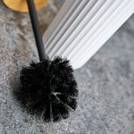 Berkeley White Toilet Brush - Berkeley Toilet Brush White Accessories Sterling Home 3