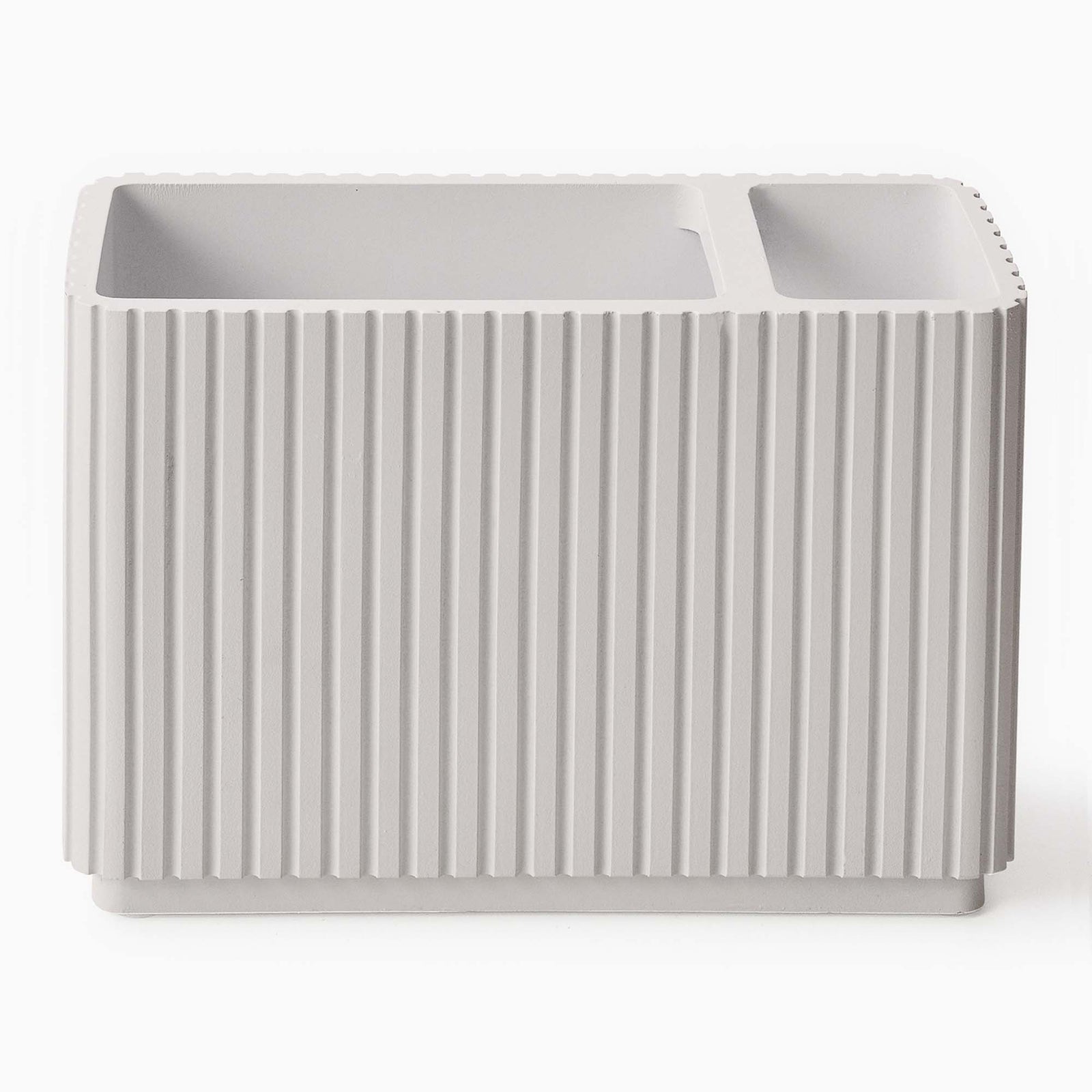 Berkeley White Toothbrush Tidy - Berkeley Toothbrush Tidy White Accessories Sterling Home 2