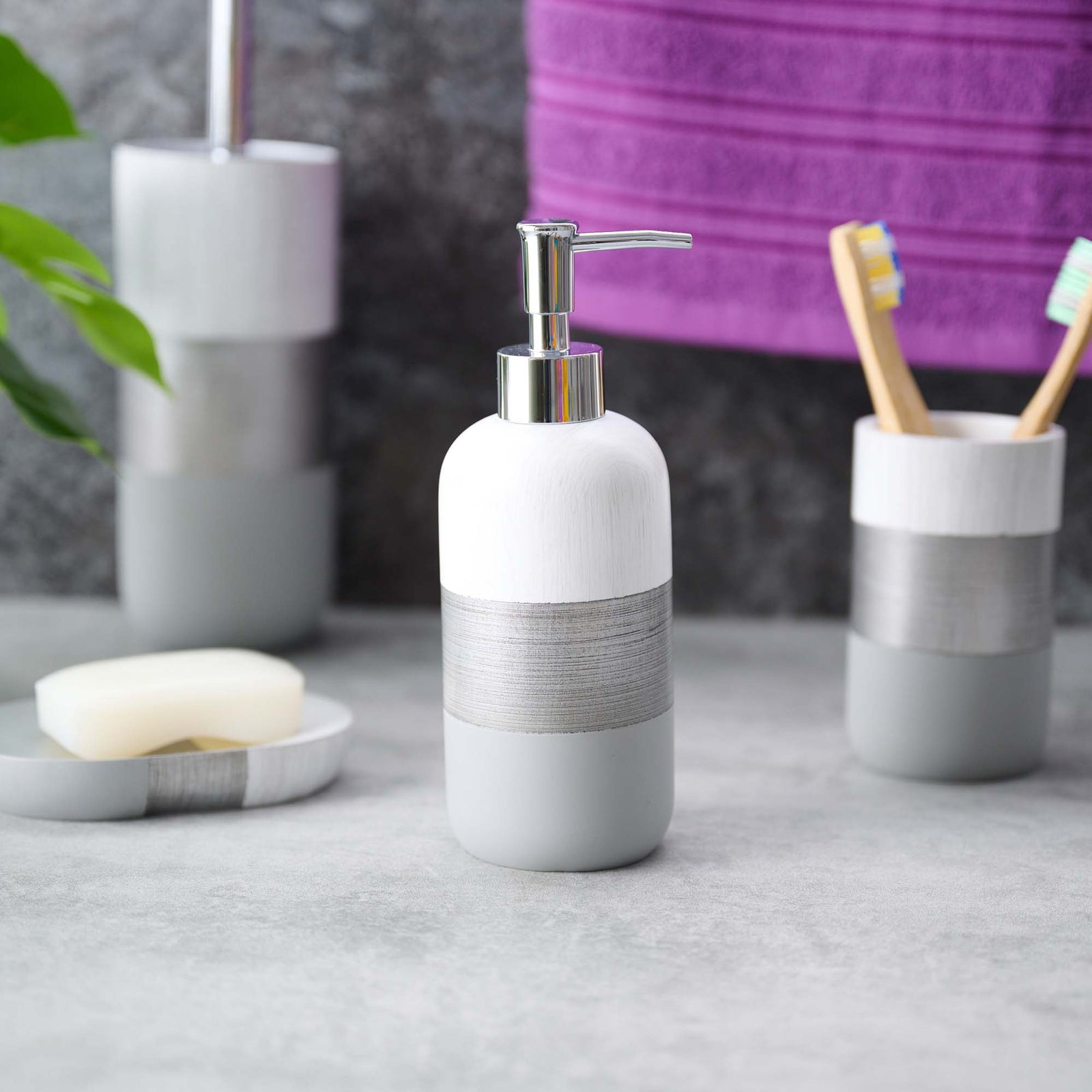 Luxe Soap Dispenser - DISC Luxe Soap Dispenser Accessories Sterling Home 1