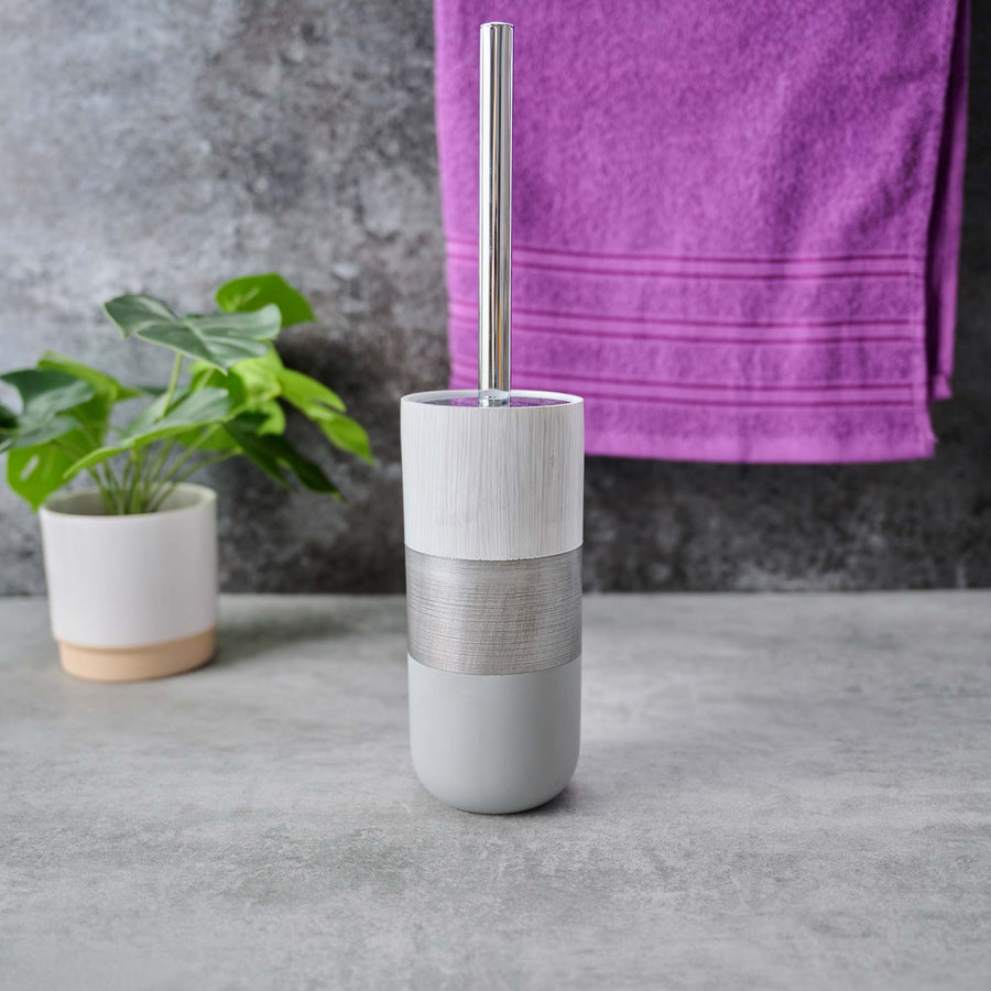 Luxe Toilet Brush And Holder - Luxe Toilet Brush & Holder Accessories Sterling Home 1