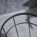 Dante Black Toilet Paper Holder - Dante Spare Holder Black Accessories Sterling Home 3