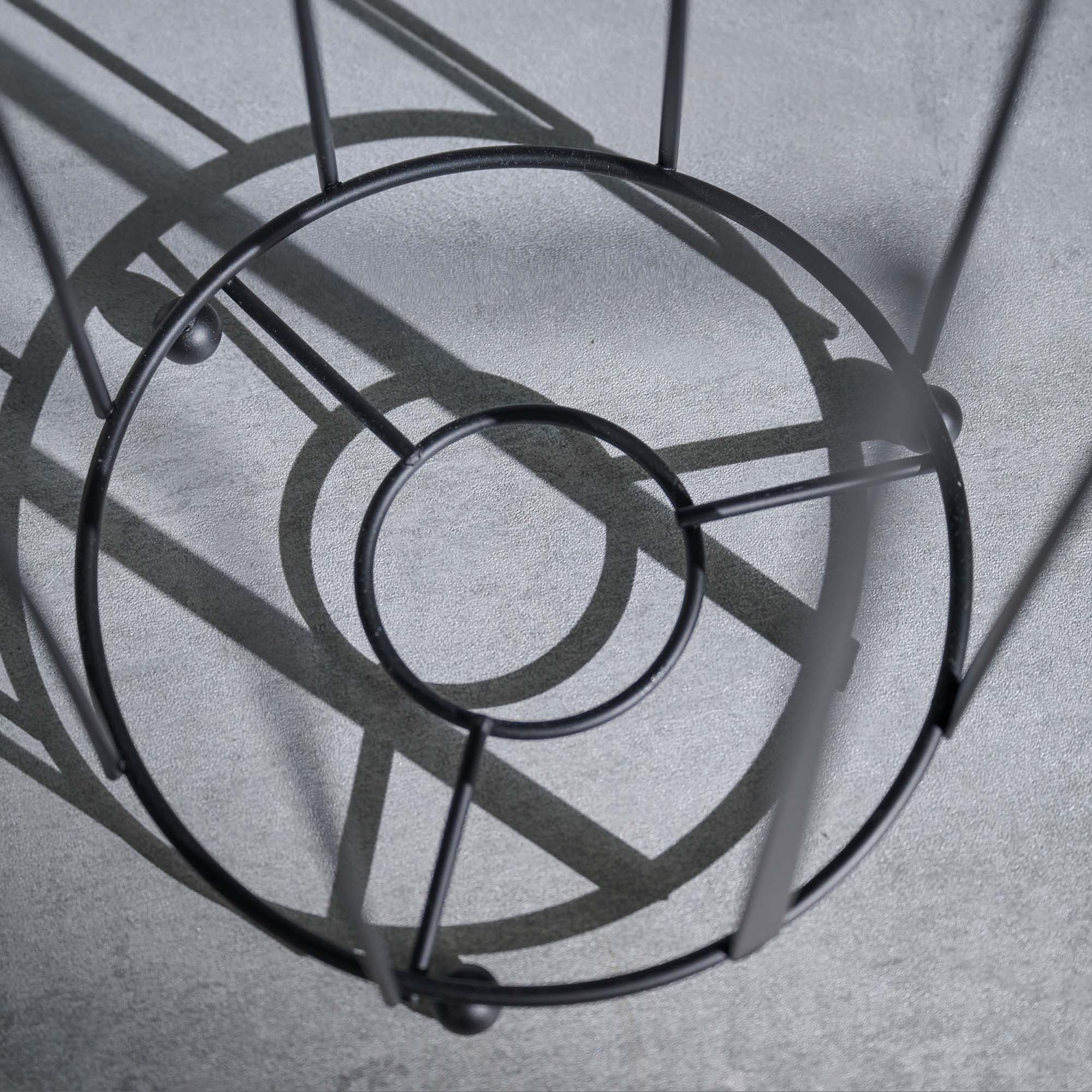 Dante Black Toilet Paper Holder - Dante Spare Holder Black Accessories Sterling Home 4