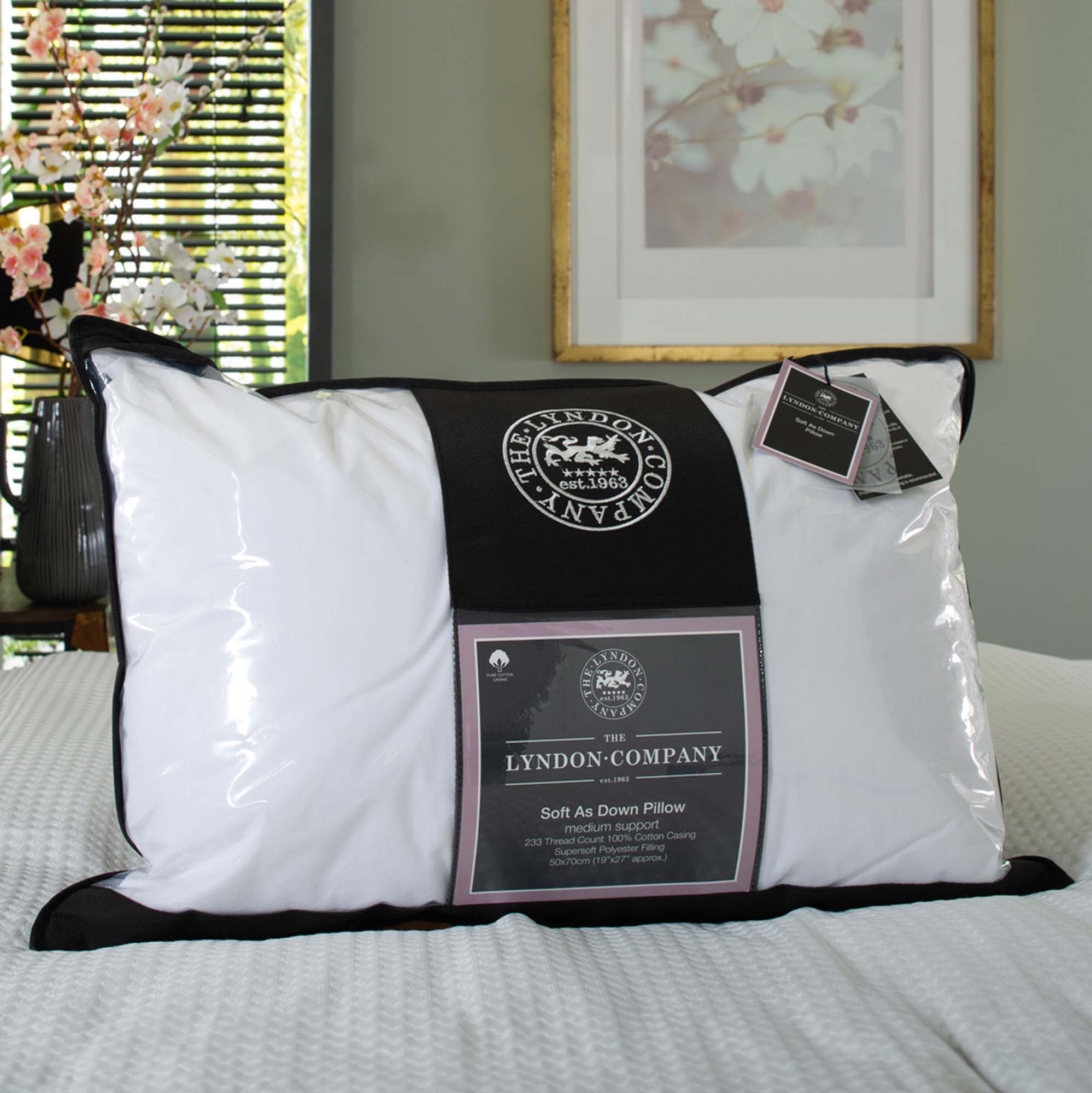 Soft As Down Pillow - Soft As Down Single Pillow Accessories Sterling Home 1