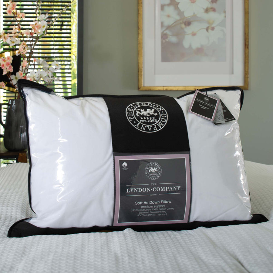 Soft As Down Pillow - Soft As Down Single Pillow Accessories Sterling Home 1