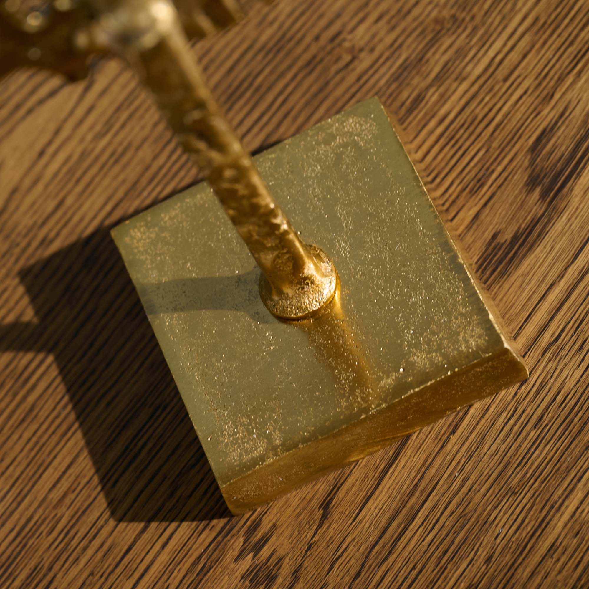 Gold Coral Sculpture - Gold Coral Sculpture Accessories Sterling Home 3