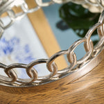 Mirrored Round Silver Tray - DISC Mirror Candle Plate Alum Rings Accessories Sterling Home 4