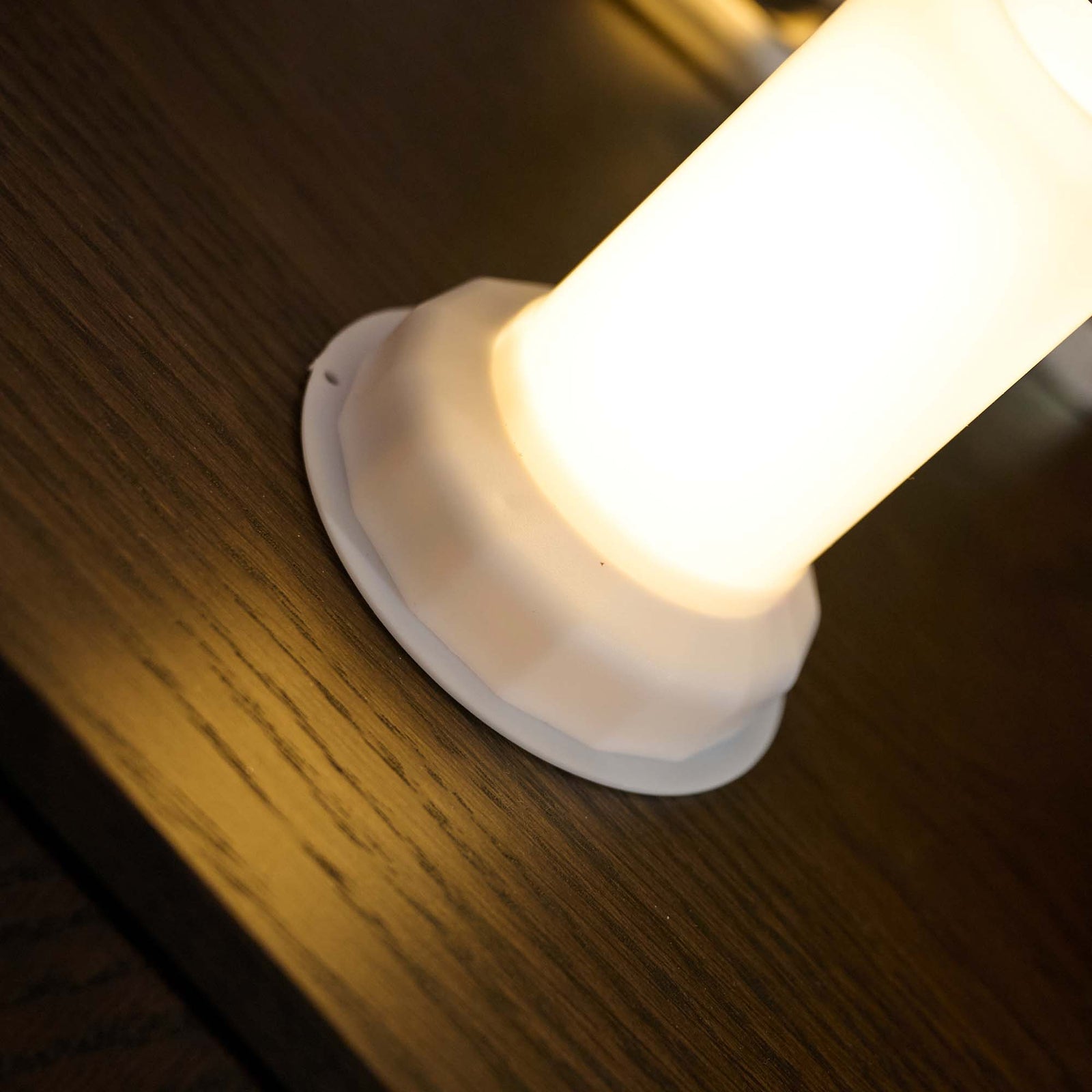 LED White Fire Flame Light - Led White Flame Light 9CM White Accessories Sterling Home 4