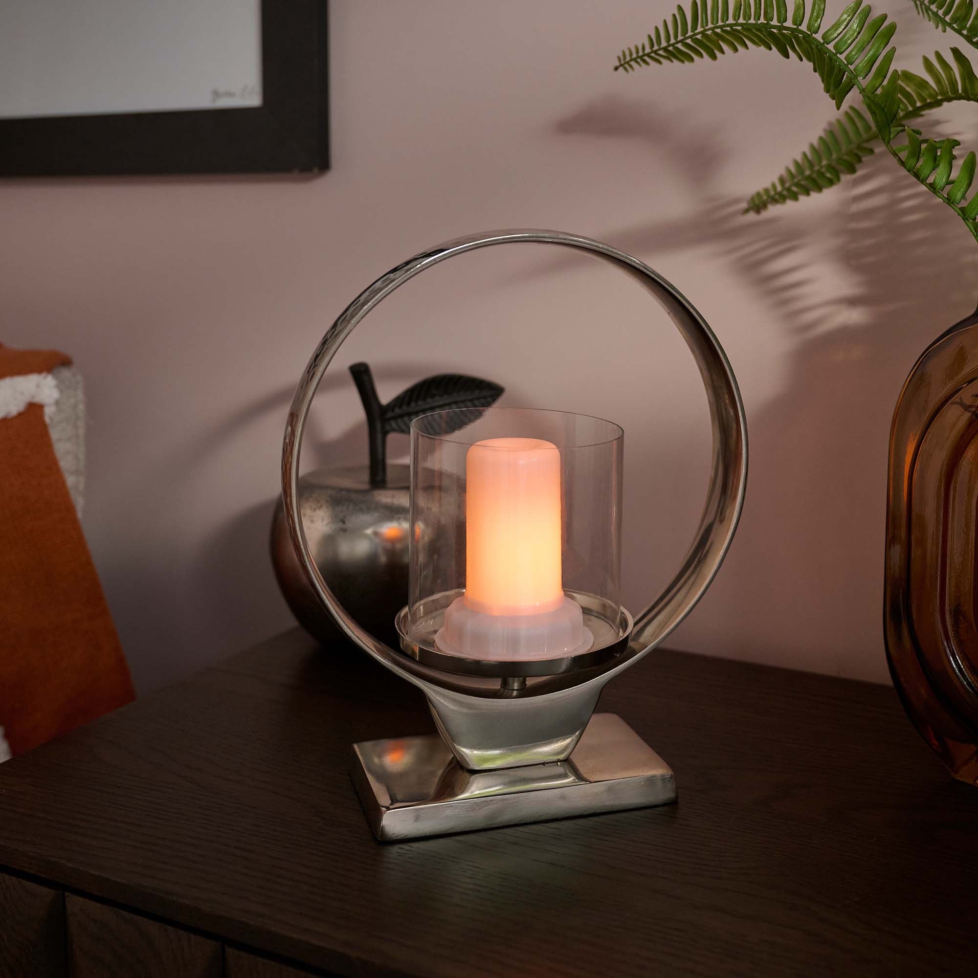 LED Warm Fire Flame Light - Led Fire Flame Light 9Cm Warm Accessories Sterling Home 1