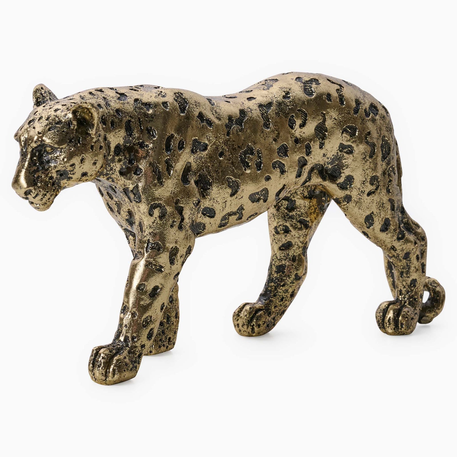 Leopard Ornament Gold - Leopard Ornament 27.5CM Gold Accessories Sterling Home 2