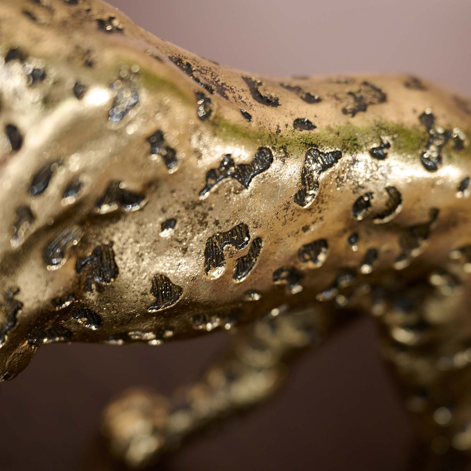 Leopard Ornament Gold - Leopard Ornament 27.5CM Gold Accessories Sterling Home 4