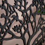 Tree On Wooden Base Black - Tree On Wooden Base 42Cm Black Accessories Sterling Home 3