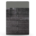 Onyx 5 Drawer Tall Cabinet - 5 Drawer Tallboy Storage Sterling Home 1