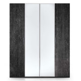 Onyx Glass 4 Door Wardrobe