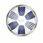 Blue Stripe Party Pack Set of 6 Mugs - Mugs Set of 6 Blue Stripe Accessories Sterling Home 1