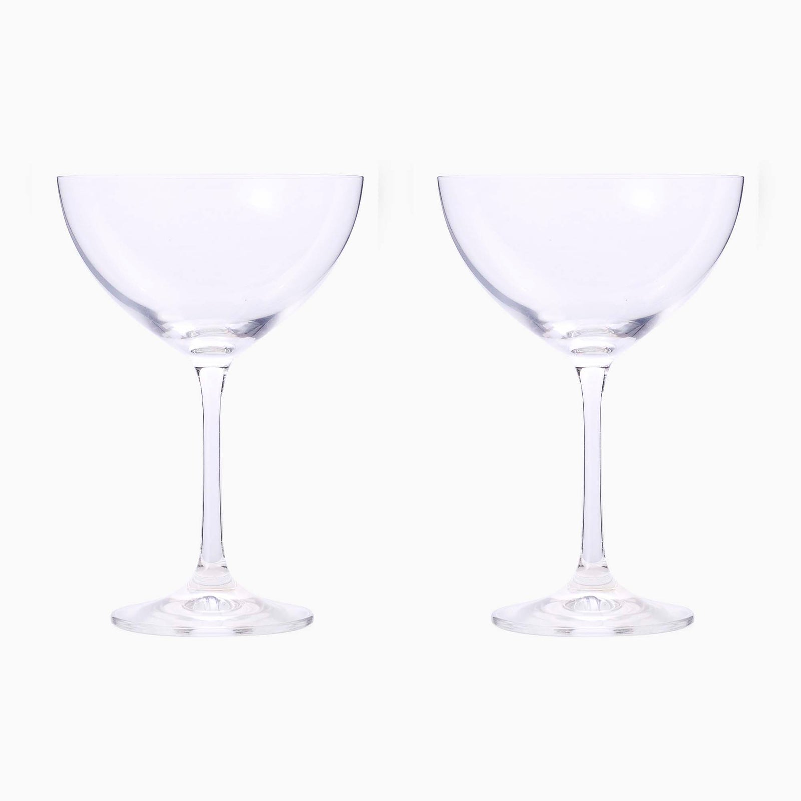 Eternity Crystal Set of 2 Coupe Glasses - SALE Eternity Crystal - Crystal Coupe glass S/2 Accessories Sterling Home 2