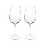 Eternity Crystal Set of 2 Wine Glasses - Eternity Crystal - Wine glass S/2 Accessories Sterling Home 1