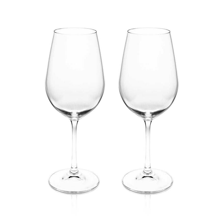 Eternity Crystal Set of 2 Wine Glasses - Eternity Crystal - Wine glass S/2 Accessories Sterling Home 1