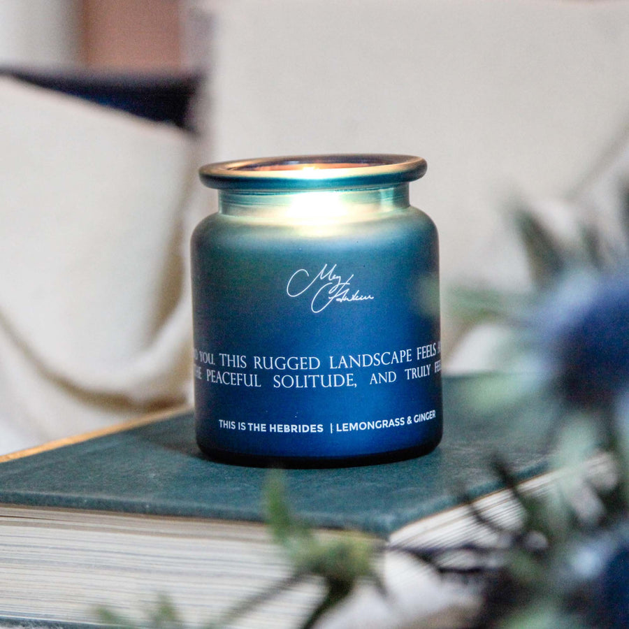 Meg Hawkins Highland Cow Candle - Candle The Hebrides (Higland Cow) Accessories Sterling Home 1