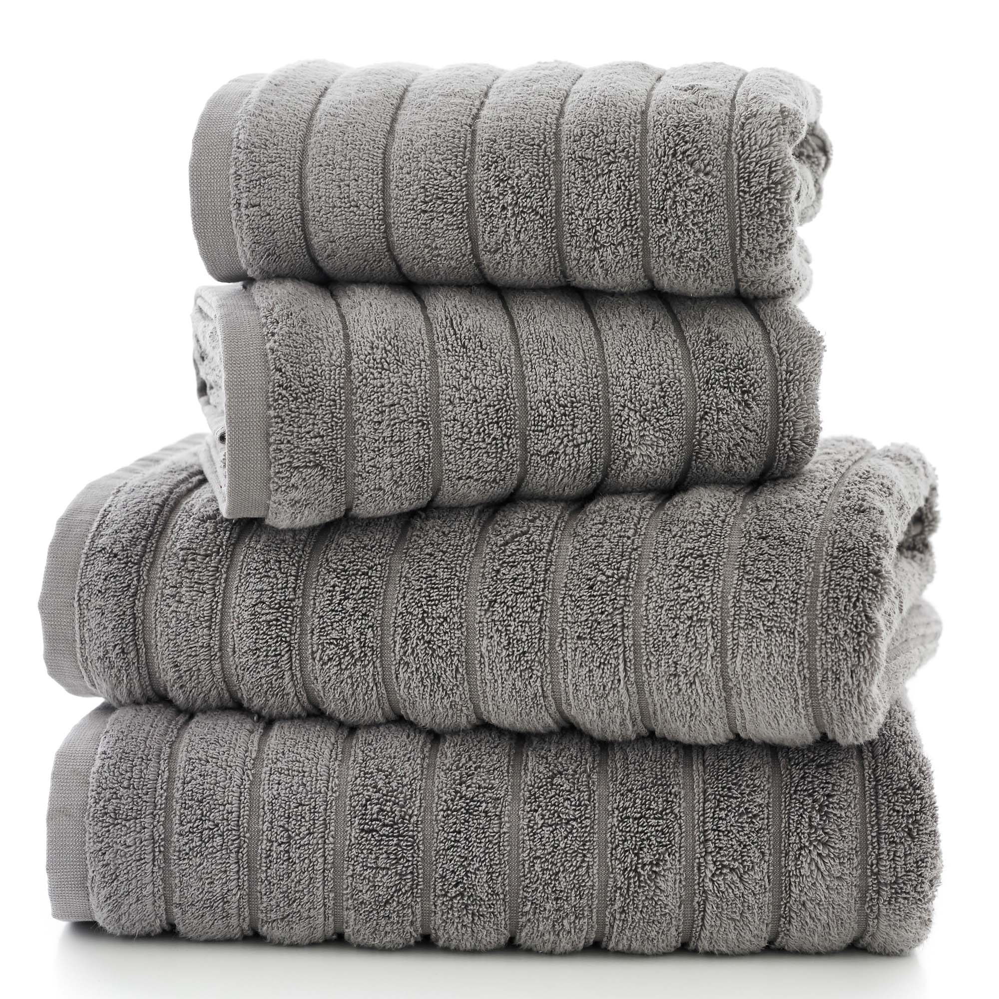 Ribbleton Grey Hand Towel - Ribbleton Hand Towel Dove Grey - Hand Accessories Sterling Home 2