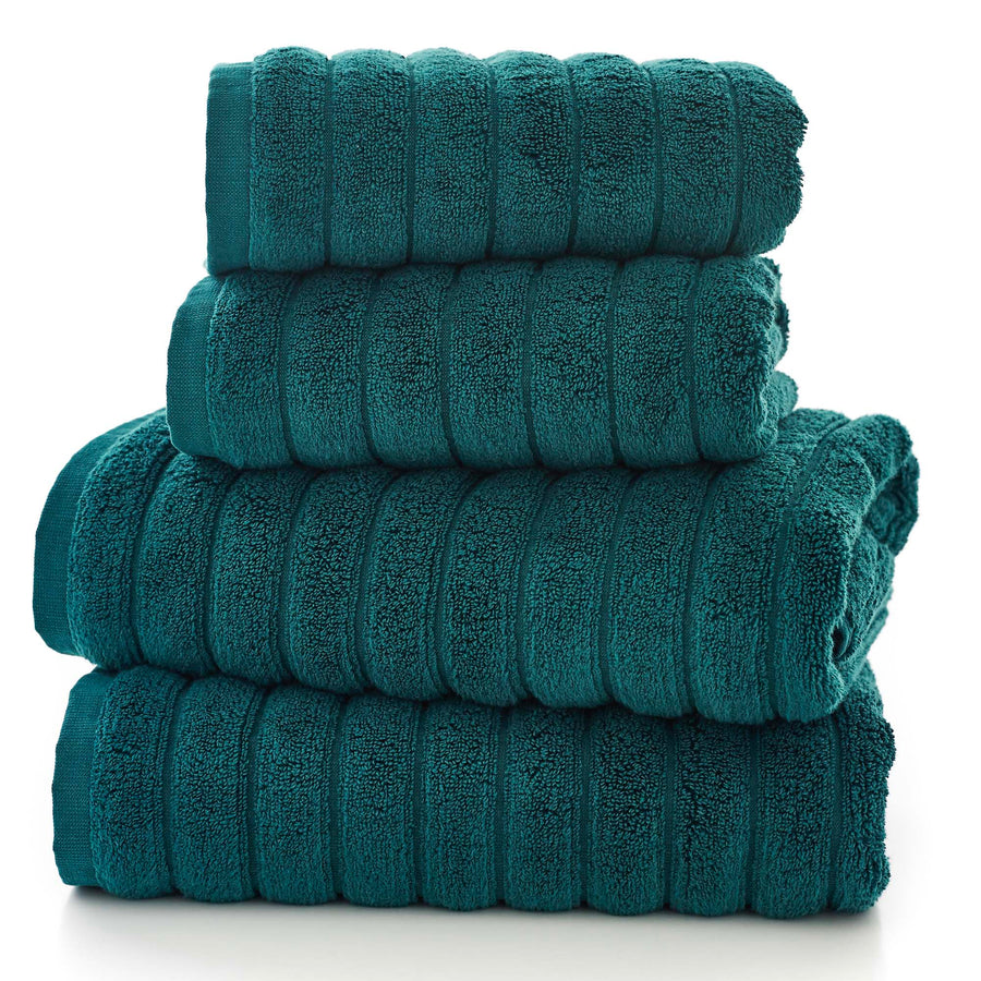 Ribbleton Dark Green Hand Towel - Ribbleton Hand Towel Dark Green - Hand Accessories Sterling Home 2