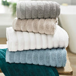 Ribbleton Beigue Bath Towel - Ribbleton Bath Towel Stone - Bath Accessories Sterling Home 3