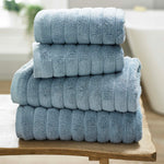 Ribbleton Blue Hand Towel - Ribbleton Hand Towel Blue - Hand Accessories Sterling Home 1