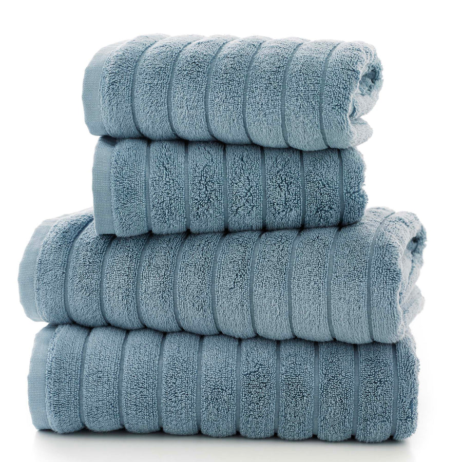 Ribbleton Blue Hand Towel - Ribbleton Hand Towel Blue - Hand Accessories Sterling Home 2
