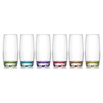 LAV Adora Set of 4 Hiball Glasses - Adora Coloured Hiball Glass 6 pack Accessories Sterling Home 1
