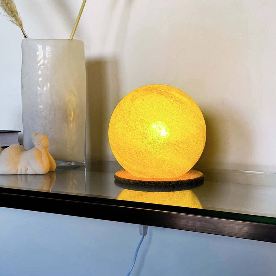 Citrine Lightglow Lamp - DISC Citrine Lightglow Lamp (18CM ) Accessories Sterling Home 1