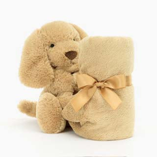 Jellycat Soother - Bashful Toffee Puppy Soother Accessories Sterling Home 1