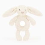 Jellycat Ring Rattle - Bashful Cream Bunny Ring Rattle Accessories Sterling Home 1
