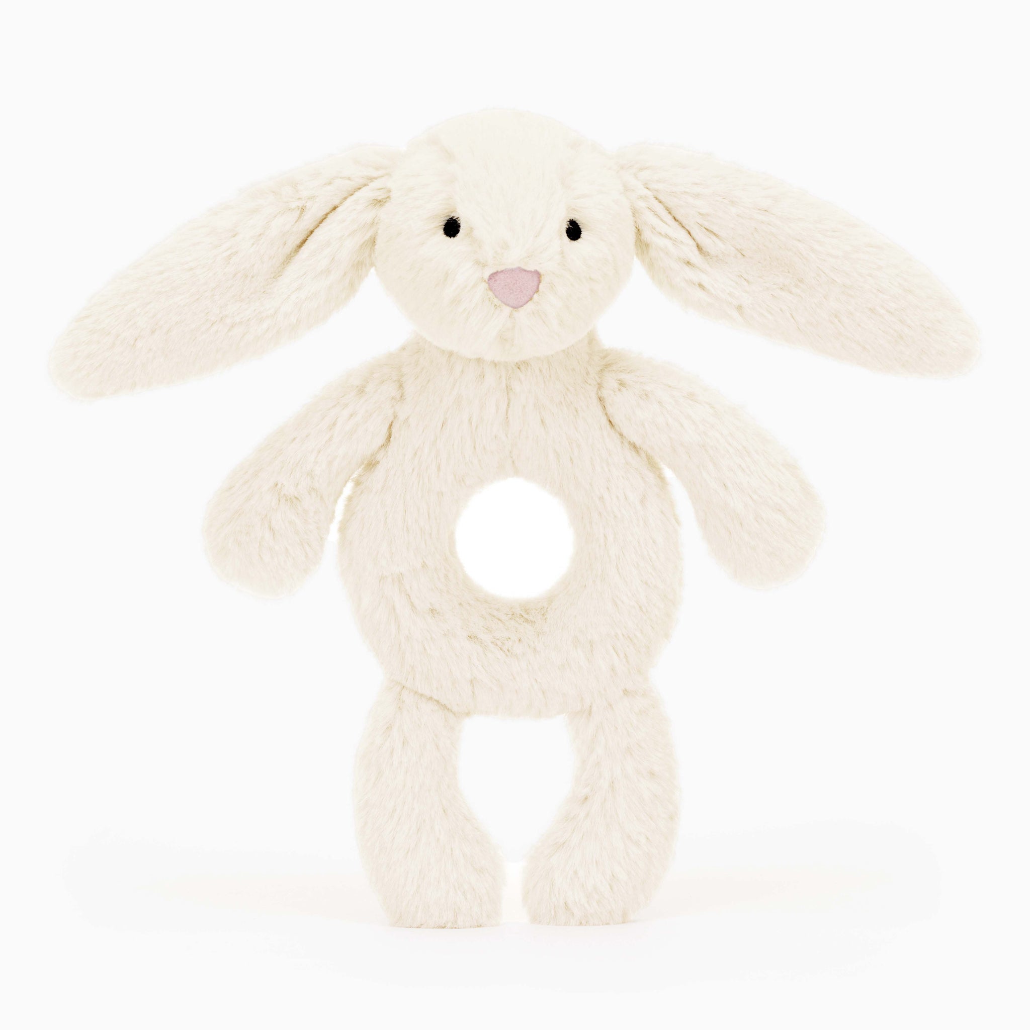 Jellycat Ring Rattle - Bashful Cream Bunny Ring Rattle Accessories Sterling Home 1