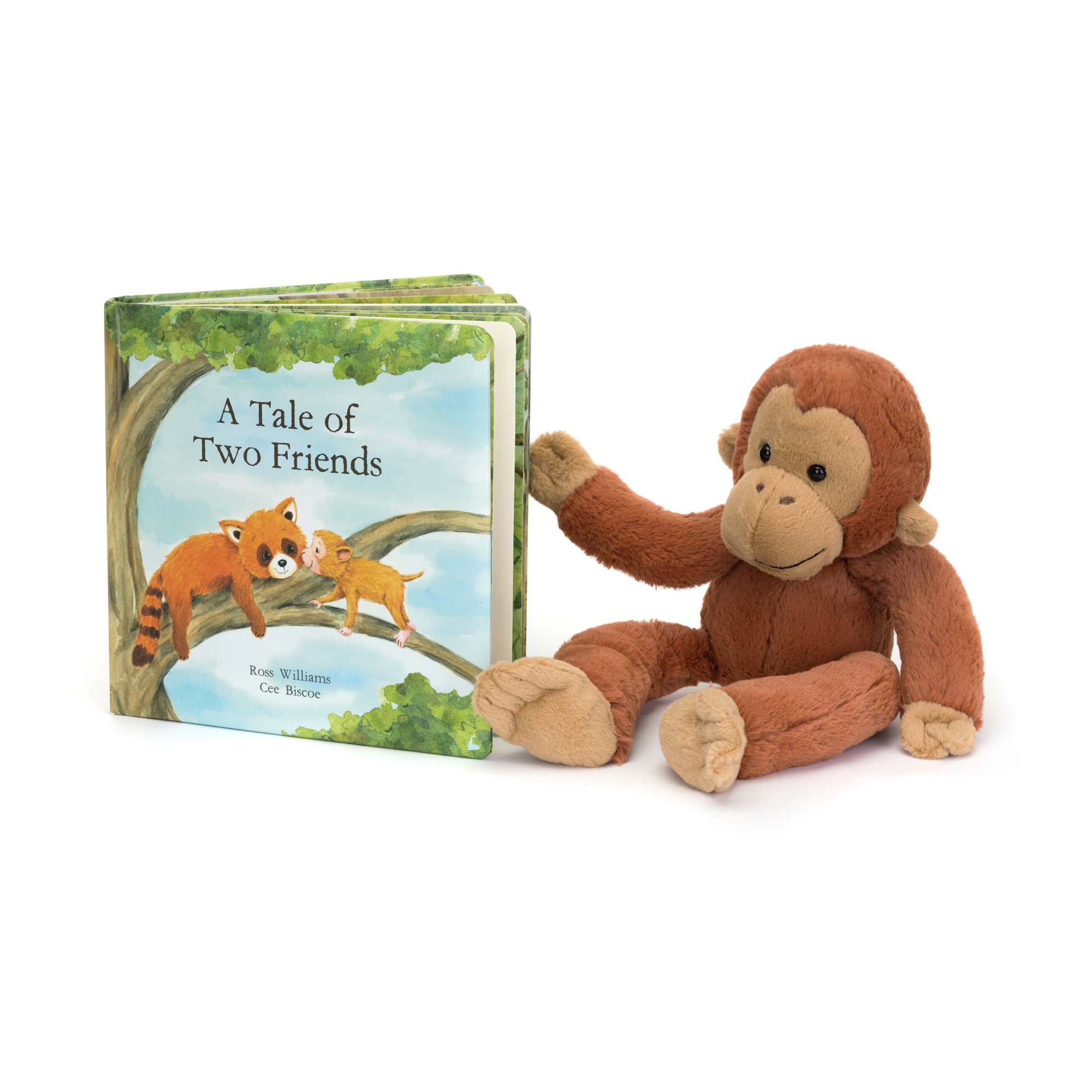 Jellycat Book A Tale Of Two Friends - A Tale Of Two Friends Book Accessories Sterling Home 1