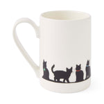 Portmeirion Mugmerion Silhouette Cat Friends Mug - MugMerion Silhouette Cat Friends Accessories Sterling Home 1