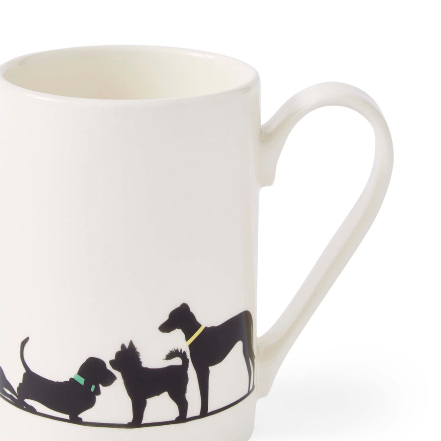 Portmeirion Mugmerion Silhouette Dog Friends Mug - Mugmerion Silhouette Dog Friends Accessories Sterling Home 2