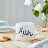 Portmeirion Mugmerion Blue & White Mum Mug