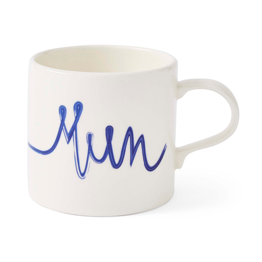 Portmeirion Mugmerion Blue & White Mum Mug - Mugmerion Blue & White Mum Mug Accessories Sterling Home 2