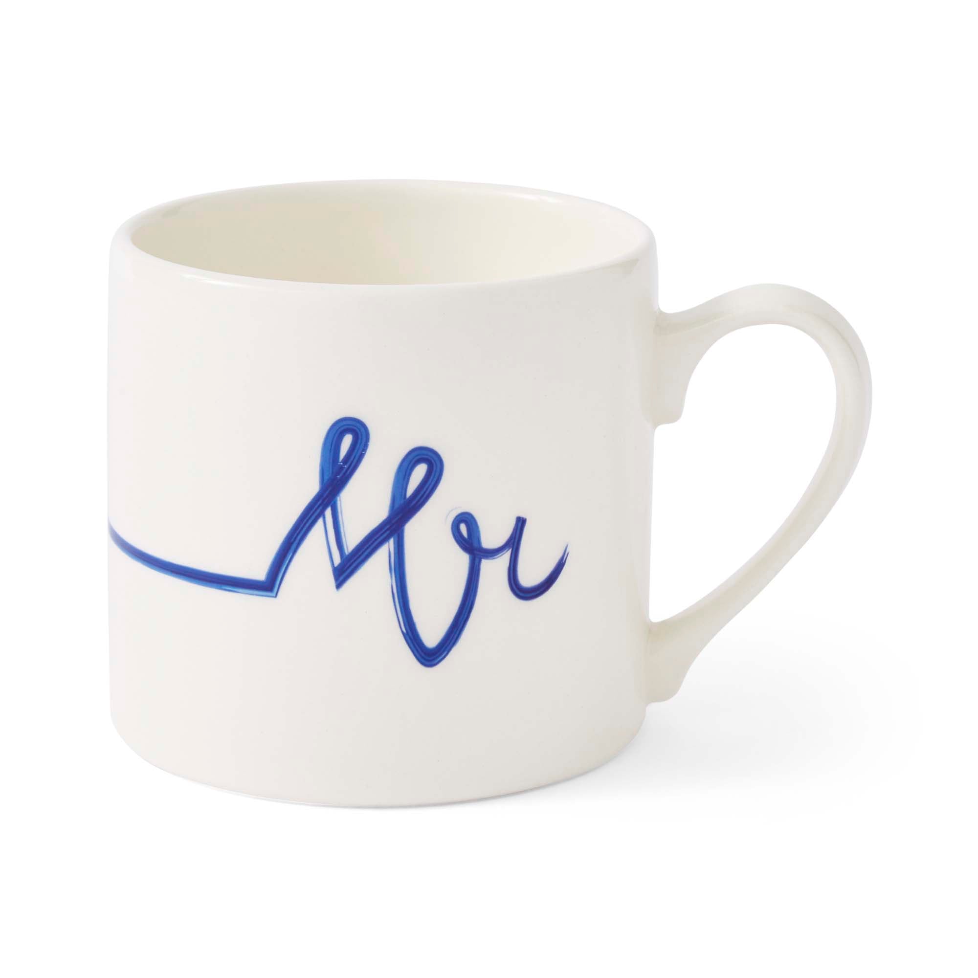 Portmeirion Mugmerion Blue & White Mr Mug - Mugmerion Blue & White Mr Mug Accessories Sterling Home 2