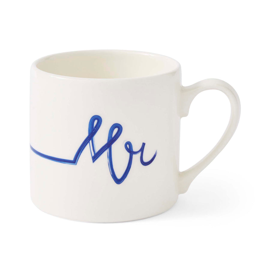 Portmeirion Mugmerion Blue & White Mr Mug - Mugmerion Blue & White Mr Mug Accessories Sterling Home 2