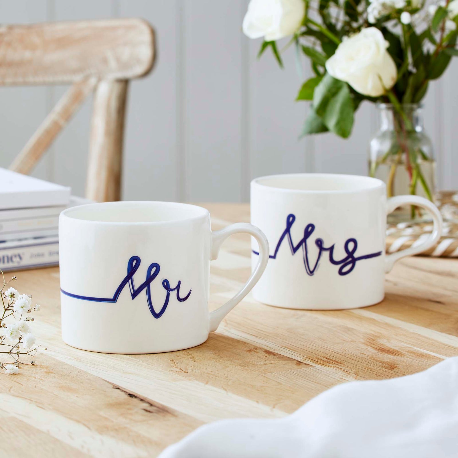 Portmeirion Mugmerion Blue & White Mr Mug - Mugmerion Blue & White Mr Mug Accessories Sterling Home 7