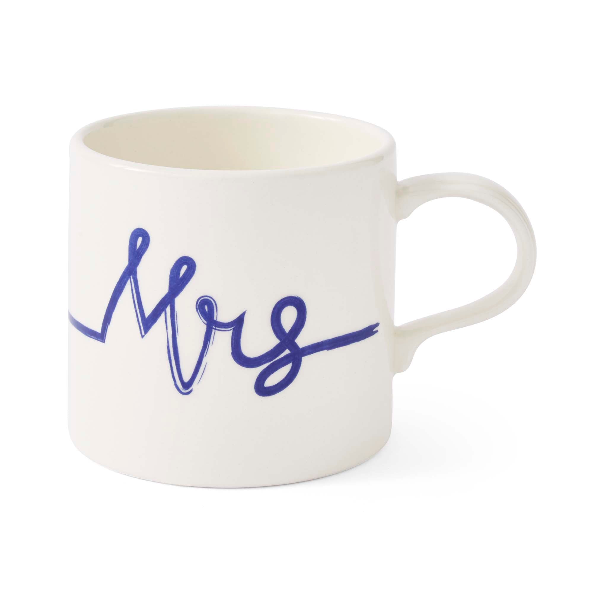 Portmeirion Mugmerion Blue & White Mrs Mug - Mugmerion Blue & White Mrs Mug Accessories Sterling Home 2