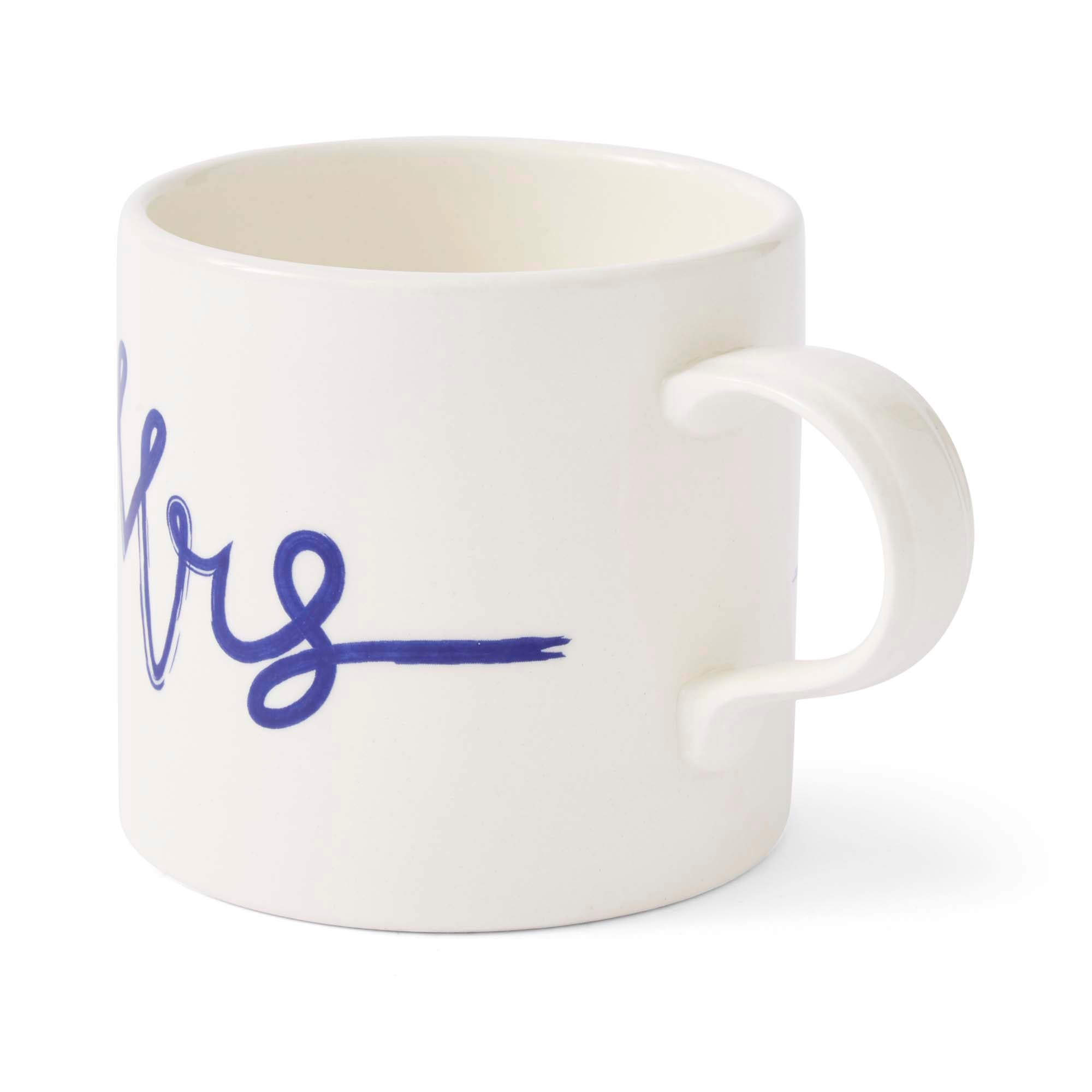 Portmeirion Mugmerion Blue & White Mrs Mug - Mugmerion Blue & White Mrs Mug Accessories Sterling Home 3
