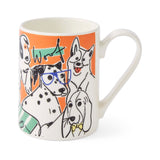 Portmeirion Mugmerion Orange Dogs Mug