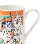 Portmeirion Mugmerion Orange Dogs Mug - DISC Mugmerion Orange Dogs Mug Accessories Sterling Home 5