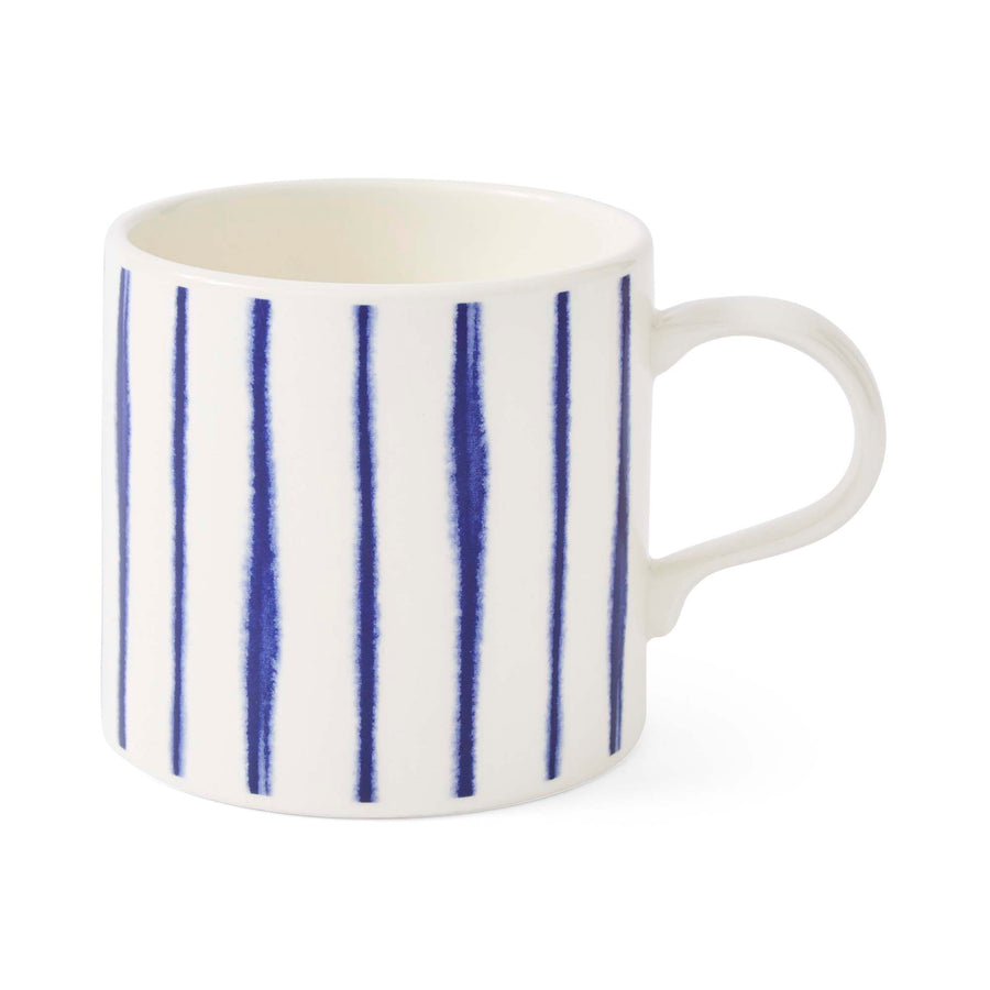 Portmeirion Mugmerion Blue Wash Pin Stripe Mugs - Mugmerion Blue Wash Pin Stripe Mug Accessories Sterling Home 1