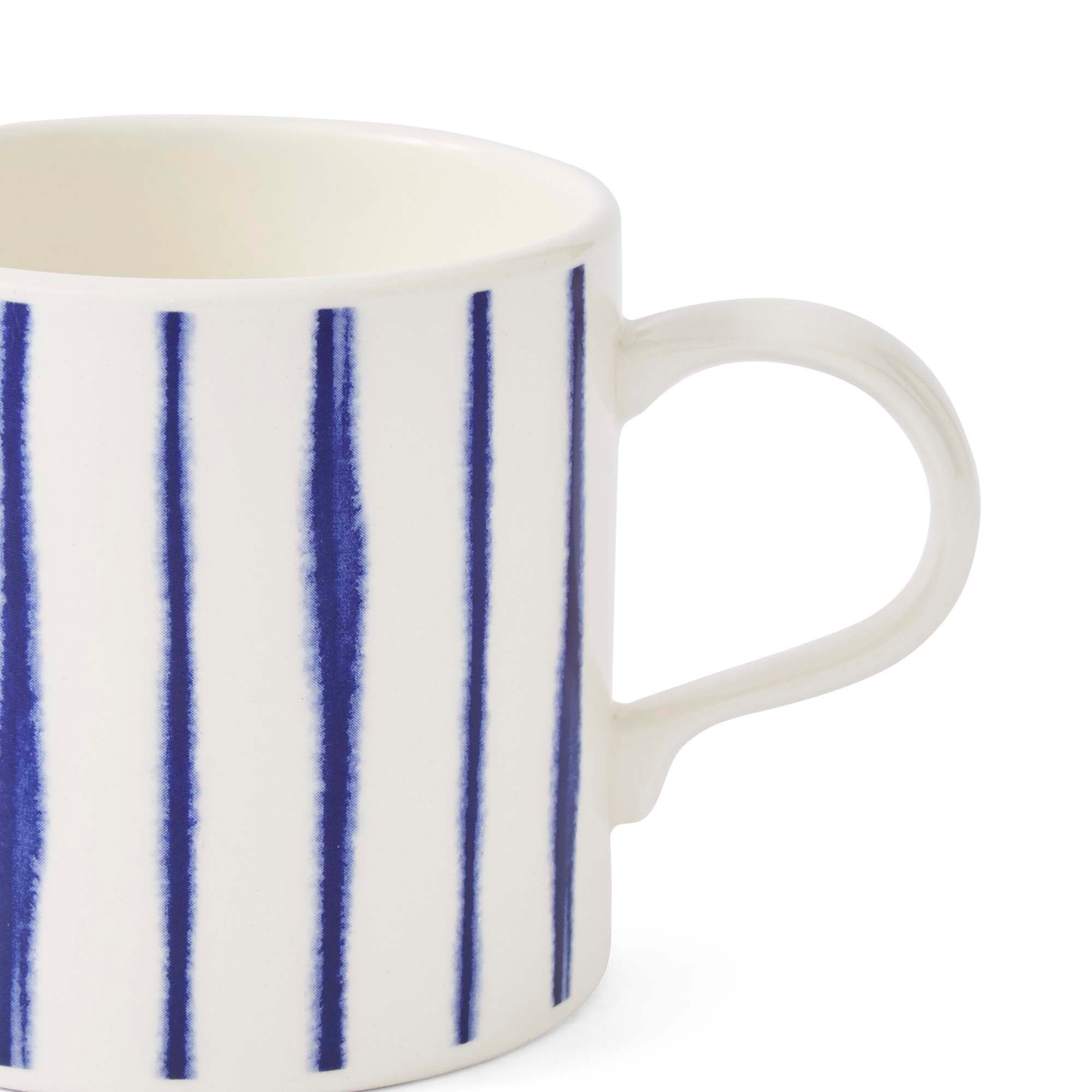 Portmeirion Mugmerion Blue Wash Pin Stripe Mugs - Mugmerion Blue Wash Pin Stripe Mug Accessories Sterling Home 5