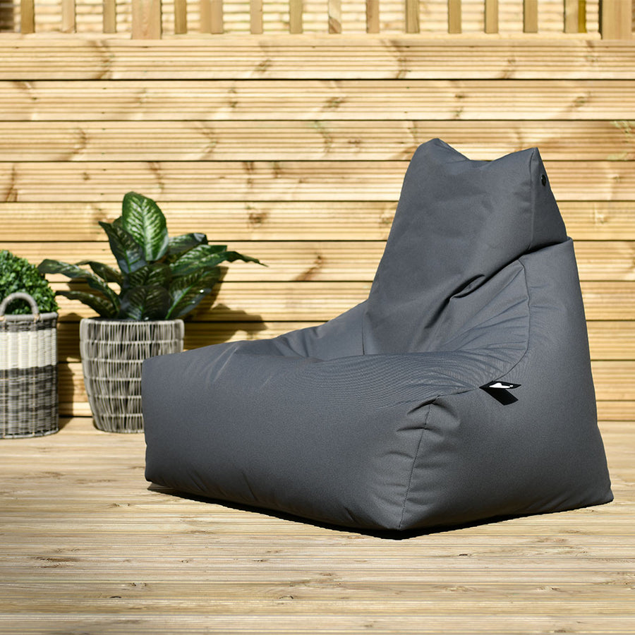 Extreme Lounging Grey Mighty Outdoor Bean Bag - Mighty B Bag Grey Outdoor Accessories Sterling Home 1